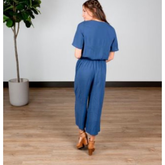 Sweet Salt crop jumpsuit - Picture 2 of 8